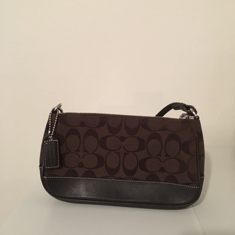 Coach purse, Dark brown
